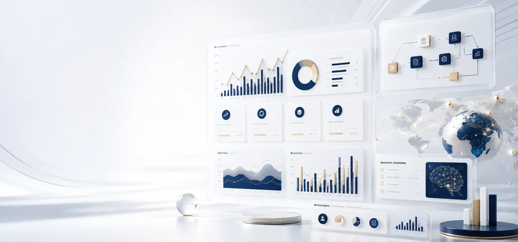 Financial Planning & Scenario Dashboard visual